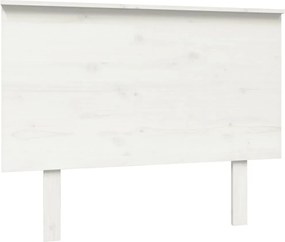 vidaXL Tăblie de pat, alb, 104x6x82,5 cm, lemn masiv de pin