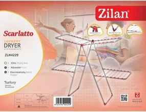 Uscator de rufe ZLN4229 Zilan-Scarlatto, Suprafata uscare 33 m