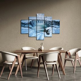 Tablou - Cascadele zeilor, Islanda (150x105 cm)