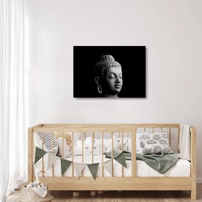 Tablou pe sticlă - Buddha, portret (70x50 cm)