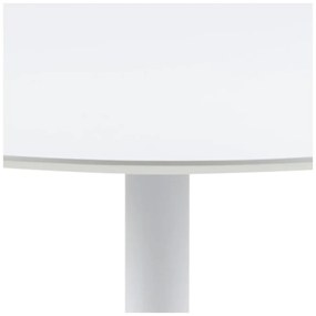 Masă rotundă Actona Ibiza, ø 110 cm, alb