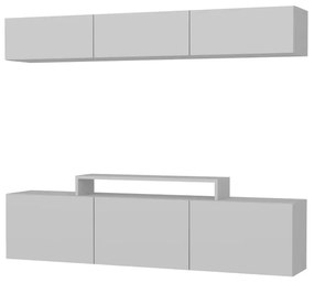 Comoda TV Line - Alb