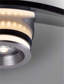 Plafoniera LED design ambiental Esti fumuriu