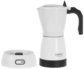 Cafetiera electrica Camry CR 4415W, 480 W, 300 ml, 6 cesti, Oprire automata, Alb