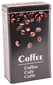 Recipient din metal pentru cafea Black3D – Dakls