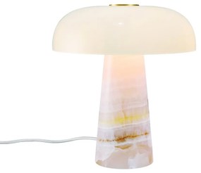Veioza Design Nordic Minimalist, Jad, Sticla, Glossy Mini roz