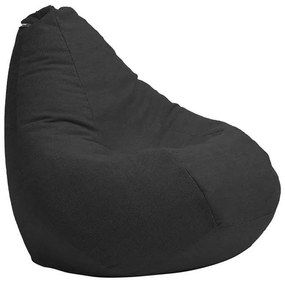Fotoliu Nirvana Hobbit Pufrelax, Material Textil - Eerie Black