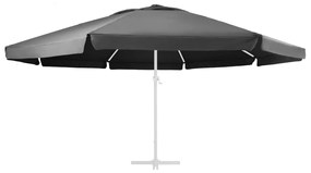 Panza de schimb umbrela de soare de gradina, antracit, 600 cm Antracit,    600 cm