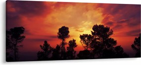 Tablou apus de soare (120x50 cm)
