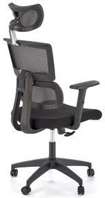 Scaun de birou Coleman, gri / negru