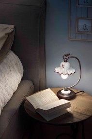 Veioza design clasic realizata manual din ceramica ROMA