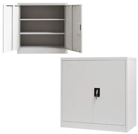 Dulap metalic Armon gri deschis 90x45x90 cm