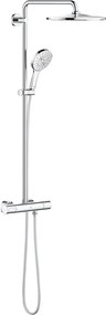Coloana de dus cu baterie termostatata Grohe RainShower Smartactive 310 Mono