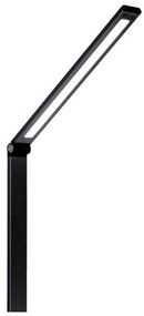 Lampă de masă Platinet 10 W, încărcare wireless + USB, negru