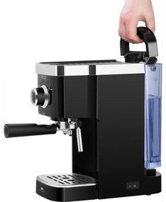 Espressor manual ECG ESP 20301 Black,1,25 l, negru