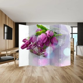 Paravan - Buchet de lalele (210x170 cm)