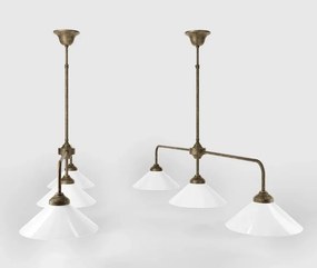 Lustra din alama cu inaltime reglabila Sofia 3L