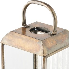 Felinar din metal/din sticlă (înălțime 49 cm) Herslev – House Nordic