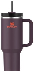 Termos violet cu pai din oțel inoxidabil 1,18 l Quencher H2.0 FlowState Tumbler Plum – Stanley