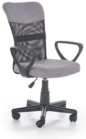 Scaun pentru copii Timmy, gri/negru