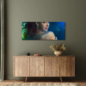 Tablou - Privirea unei femei tinere (120x50 cm)