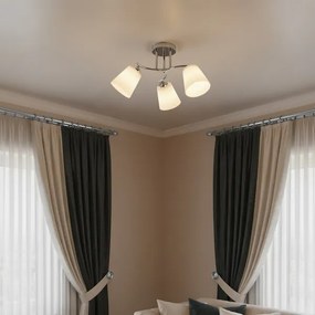 Lustră aplicată PAFOS 3xE27/15W/230V crom lucios