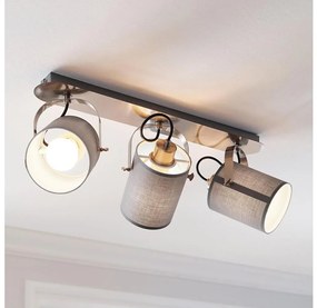 Eglo 98141 - Plafonieră cu spoturi VILLABATE 3xE27/10W/230V