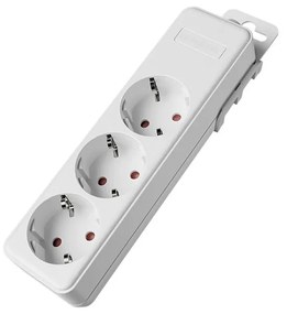 Bloc multipriza Braytron, 3 prize, protectie copii, alb