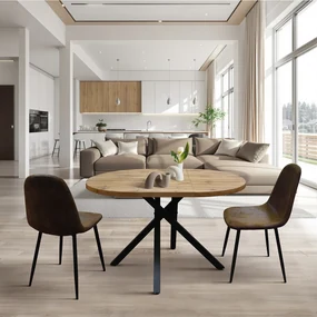 Masa rotunda extensibila Nada Ø 100 cm