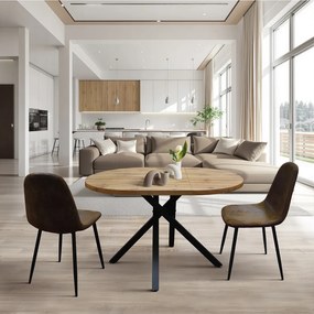Masa rotunda extensibila Nada Ø 100 cm
