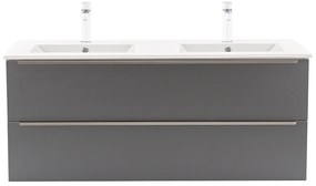 Dulap inferior Vario Trim 120 cu lavoar alb-antracit