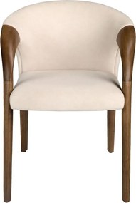 Scaun modern stil avangardist Cream