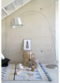 Covor pentru copii crem lavabil/țesut manual din bumbac 140x200 cm Azteca Vintage Blue – Lorena Canals