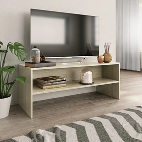 Comoda TV, stejar Sonoma, 100 x 40 x 40 cm, PAL 1, Stejar sonoma