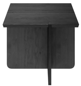 Măsuță laterală, colecția ENGAWA | Î 37 cm, L 45 cm, A 45 cm - Negru - Blomus