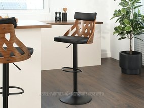 Scaun Henriette (nuc închis + negru). 1110614