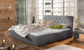 Pat Milano 160x200 cm Sawana 21 cu somiera de lemn