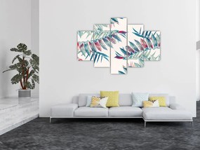 Tablou - Frunze tropicale (150x105 cm)