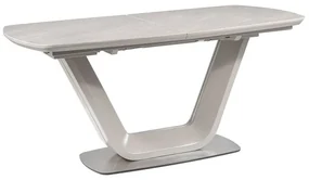Masa de bucaterie Avery II 160 × 90 cm, gri