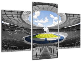 Tablou - stadionul de fodbal (90x60 cm)