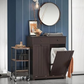 LOTUS27 - Cos de rufe dublu Maro, 78 cm - Mobilier Baie Lotus