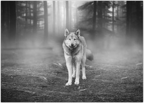 Tablou - Paznicul pădurii (70x50 cm)