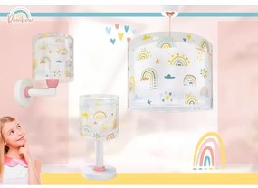 Dalber 41199 - Lampă de perete pentru copii RAINBOW, 1xE27/15W/230V, multicoloră