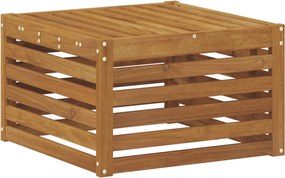 vidaXL Taburet pentru exterior Lemn Solid de Acacia natural