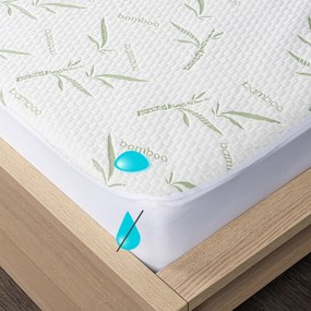 Protecție impermeabilă pentru saltea 4Home Bamboo cu bordură, 180 x 200 cm + 30 cm, 180 x 200 cm