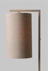 Lampa de podea Boston metal sand abajur in inchis