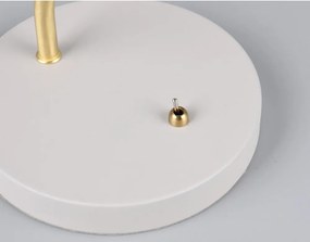 Veioză aurie/fildeș cu structură flexibilă (înălțime 54 cm) Traveller – Trio