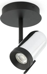 Faro 43531 - Lampă spot ORLEANS 1xGU10/8W/230V argintiu/negru