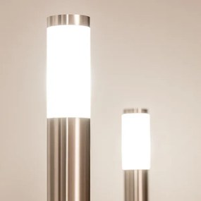 BRILAGI - Lampă de exterior cu priză ELIA 1xE27/20W/230V IP44 50 cm crom