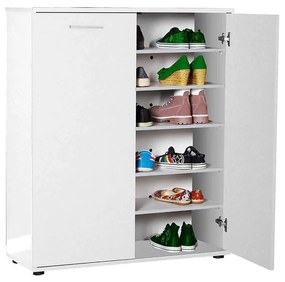 Pantofar Adore Elegance, 2 usi, 5 rafturi, capacitate 24 perechi incaltaminte, 91 x 108 x 35 cm